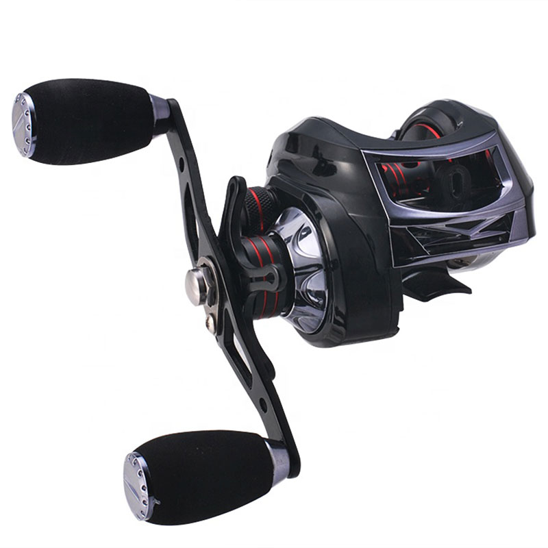 แกนอลูมิเนียม 6.3:1 รอกตกปลา Water DROP WHEEL Fishing Bait Casting REEL