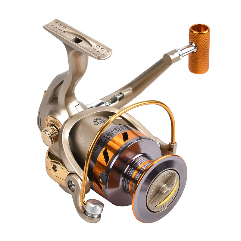 5.1:1 อลูมิเนียม Spool Spinning น้ำเค็ม Fly Fishing Reel