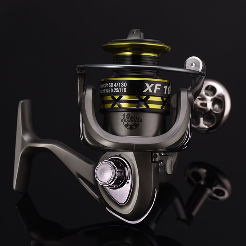 AQST XF1000-6000 โลหะ Spool Reel Fishing Spinning Reel