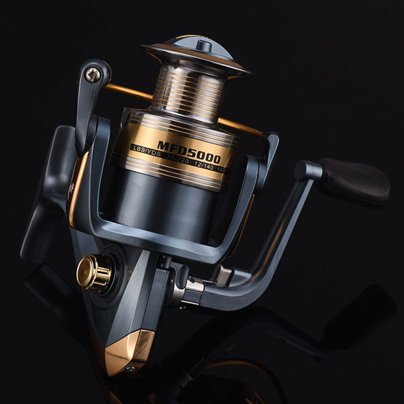 10 + 1BB อลูมิเนียม Spool Spinning Fishing Reel