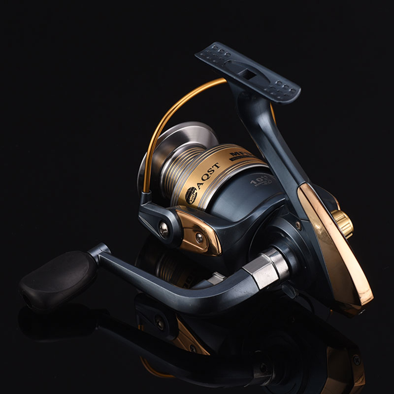 10 + 1BB อลูมิเนียม Spool Spinning Fishing Reel