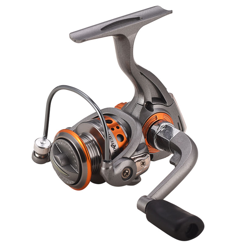 Aoqiusite 500 อลูมิเนียมและพลาสติกมือซ้ายโลหะ Spining Fish Reel