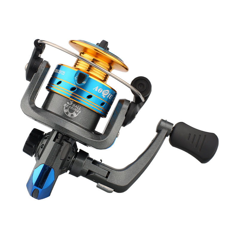 โลหะ SPOOL SPINNING Fishing ม้วนขนาดเล็ก