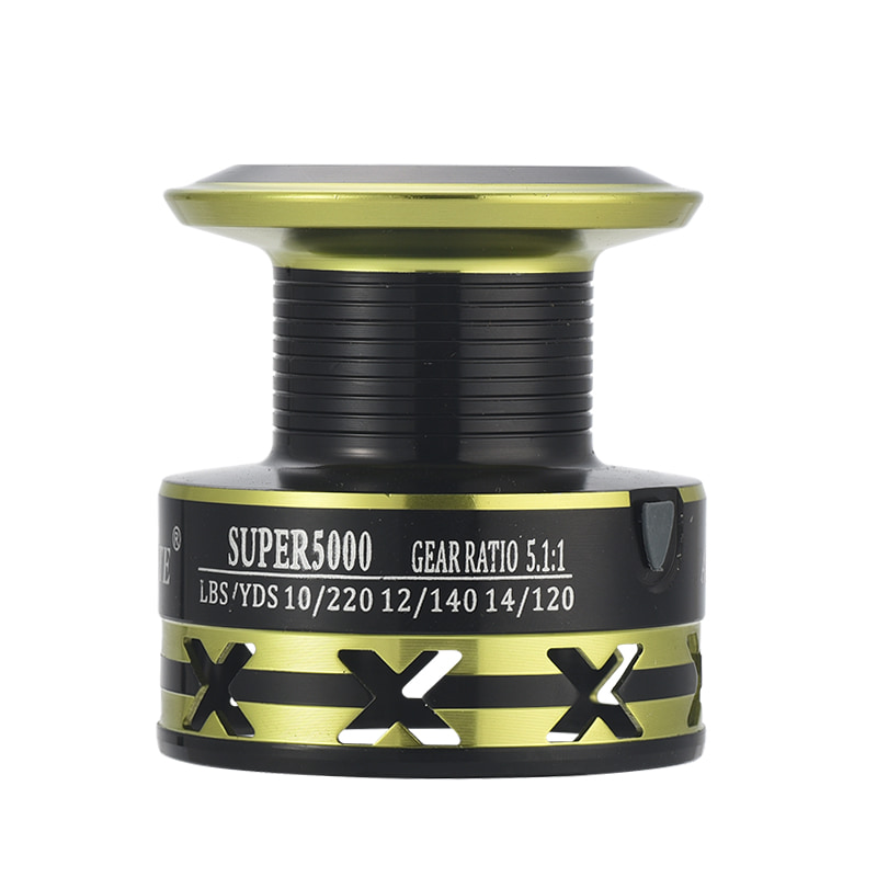โลหะ SPOOL ประมง Rod SPINNING Trolling Reels