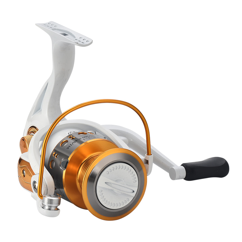 โลหะสีขาว Spool ตกปลาทะเล Spinning Reel น้ำเค็มเหยื่อหล่อ Surf reels Spinning Fishing Reels
