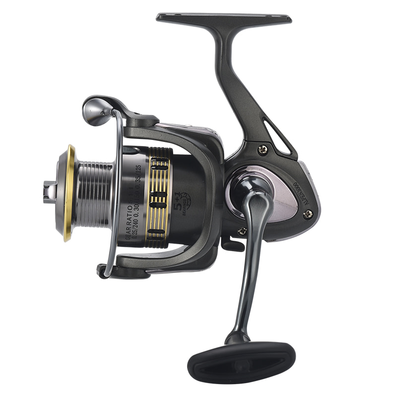 โลหะ SPOOL 5 + 1BB CNC สกรูจับ Fishing SPINNING Reel ม้วนตกปลาทะเลเหยื่อ SPINNING Fishing Reels