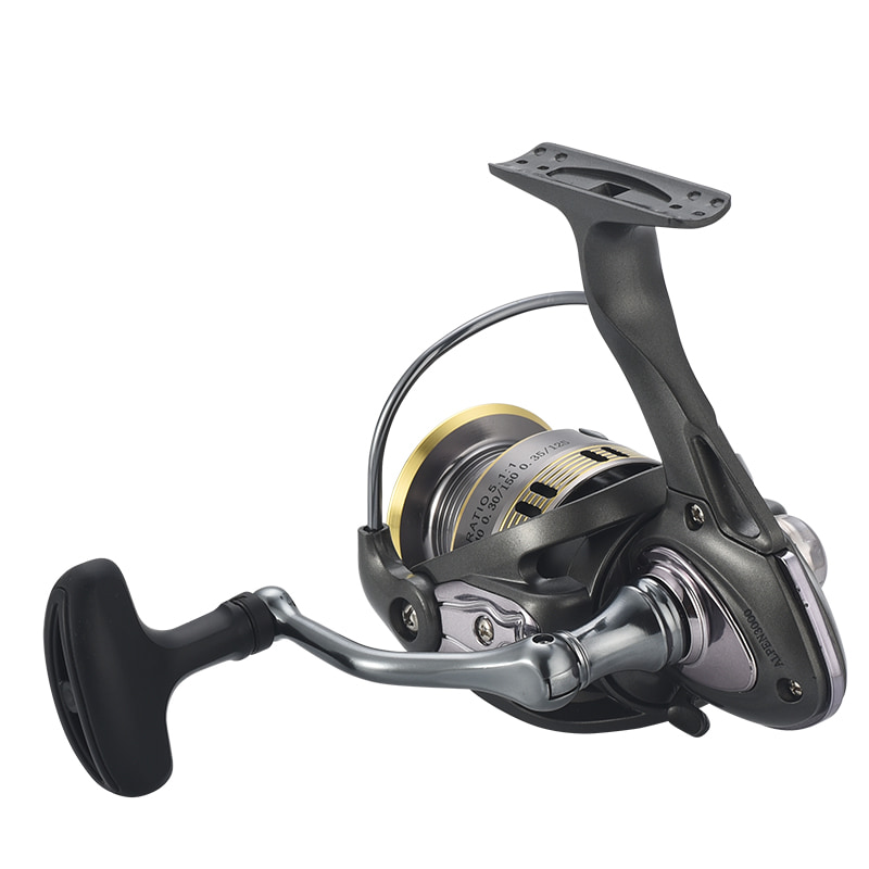 โลหะ SPOOL 5 + 1BB CNC สกรูจับ Fishing SPINNING Reel ม้วนตกปลาทะเลเหยื่อ SPINNING Fishing Reels