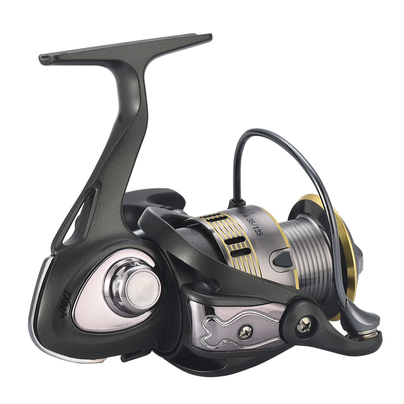 โลหะ SPOOL 5 + 1BB CNC สกรูจับ Fishing SPINNING Reel ม้วนตกปลาทะเลเหยื่อ SPINNING Fishing Reels