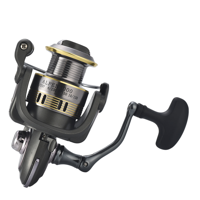 โลหะ SPOOL 5 + 1BB CNC สกรูจับ Fishing SPINNING Reel ม้วนตกปลาทะเลเหยื่อ SPINNING Fishing Reels