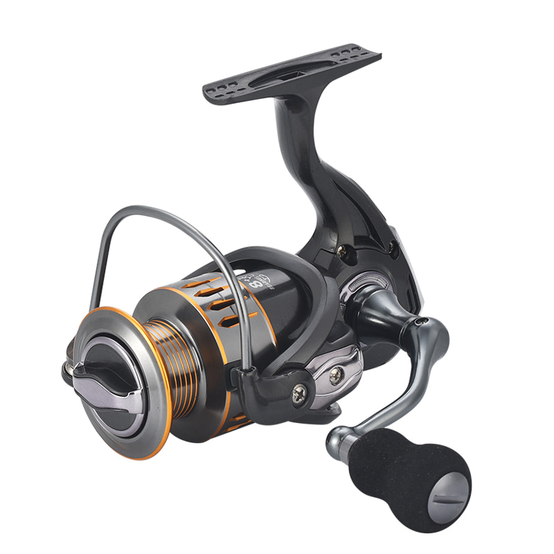 ใหม่ล่าสุดโลหะ Spool Sreaw-in Handle Reel ตกปลาทะเล Spinning Reel น้ำเค็มเหยื่อหล่อ Spinning Fishing Reels