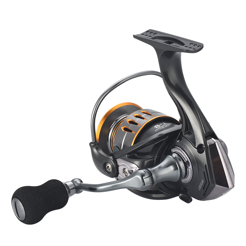 ใหม่ล่าสุดโลหะ Spool Sreaw-in Handle Reel ตกปลาทะเล Spinning Reel น้ำเค็มเหยื่อหล่อ Spinning Fishing Reels