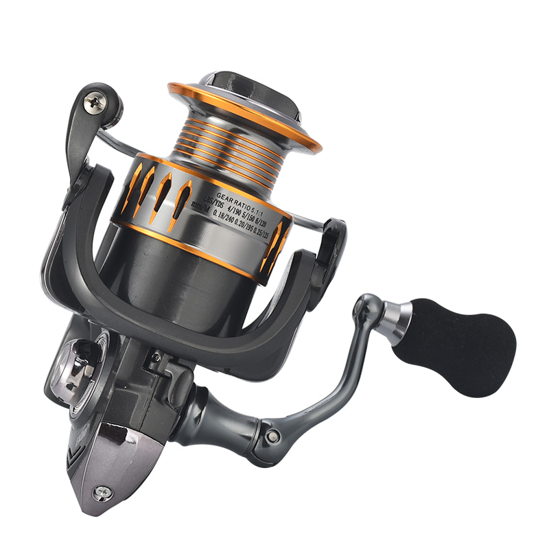 ใหม่ล่าสุดโลหะ Spool Sreaw-in Handle Reel ตกปลาทะเล Spinning Reel น้ำเค็มเหยื่อหล่อ Spinning Fishing Reels