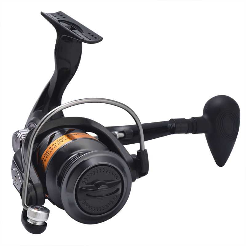 โลหะคุณภาพสูง SPOOL 5.1:1 สายปลาล้อ SPINNING Reel น้ำเค็มเหยื่อหล่อ Reel SPINNING เกียร์ตกปลาตกปลา Reels