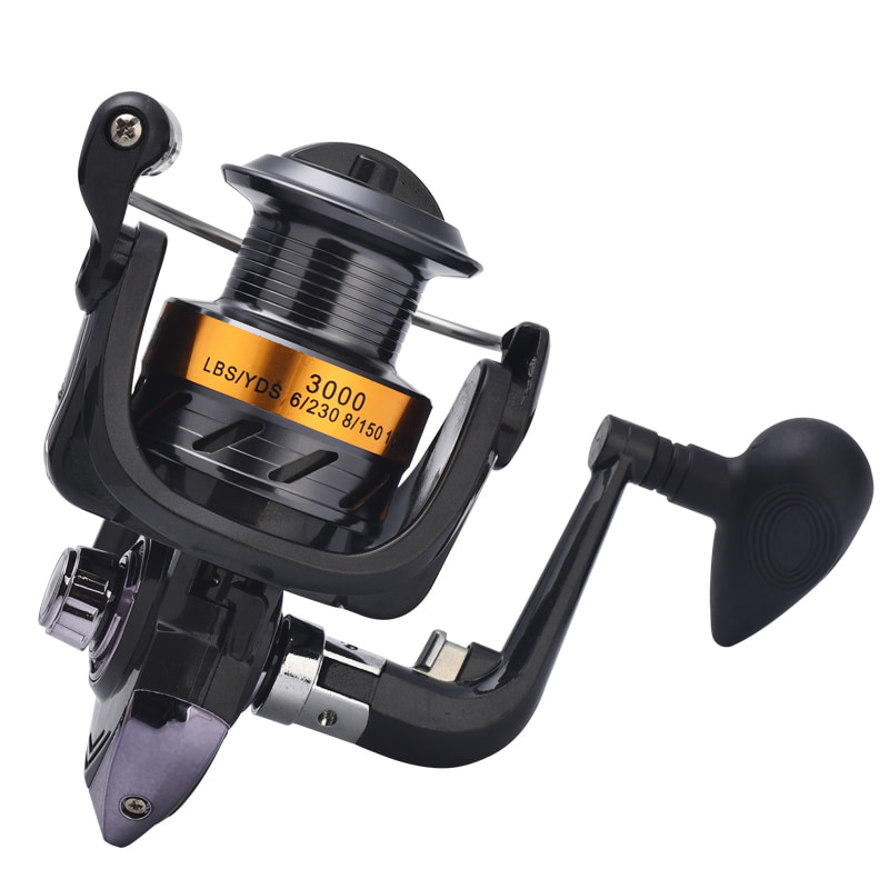 โลหะคุณภาพสูง SPOOL 5.1:1 สายปลาล้อ SPINNING Reel น้ำเค็มเหยื่อหล่อ Reel SPINNING เกียร์ตกปลาตกปลา Reels
